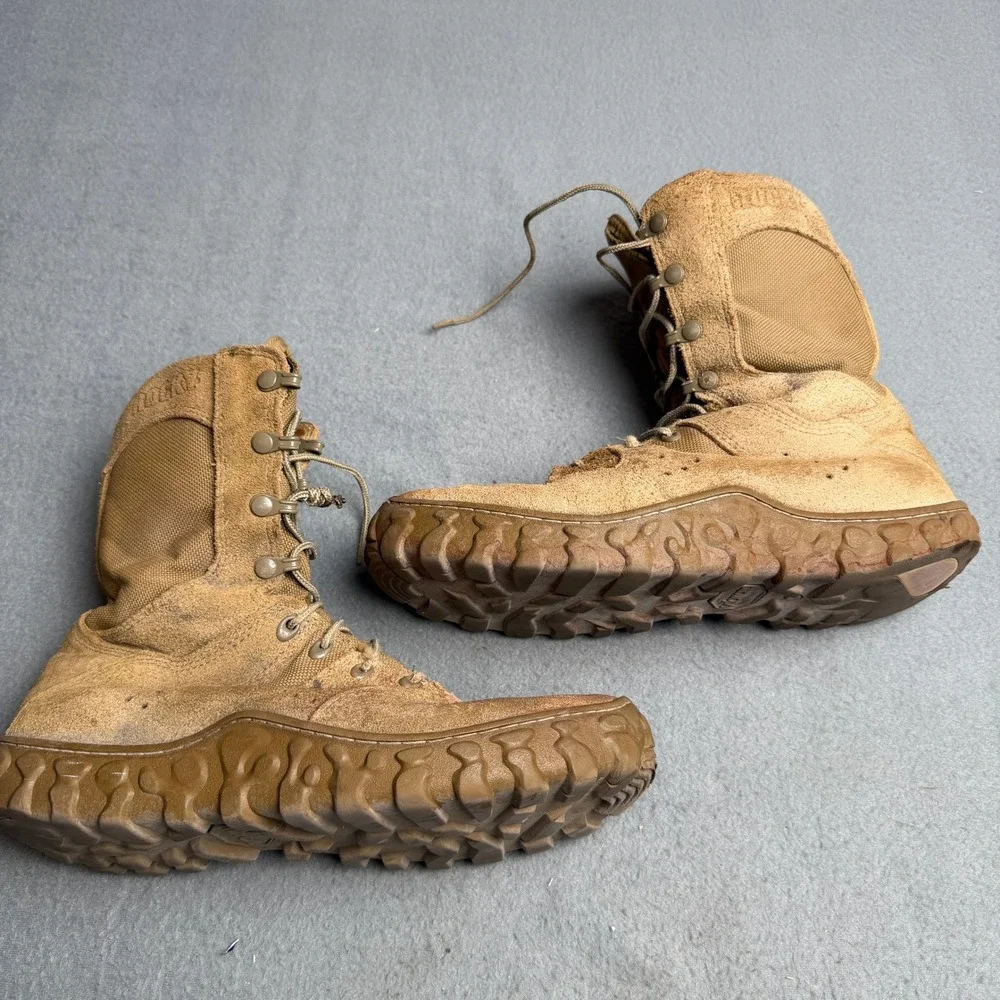 Rocky S2V Lite Coyote Brown Military Tactical Boots Mens 9.5 M RKC072 Vibram